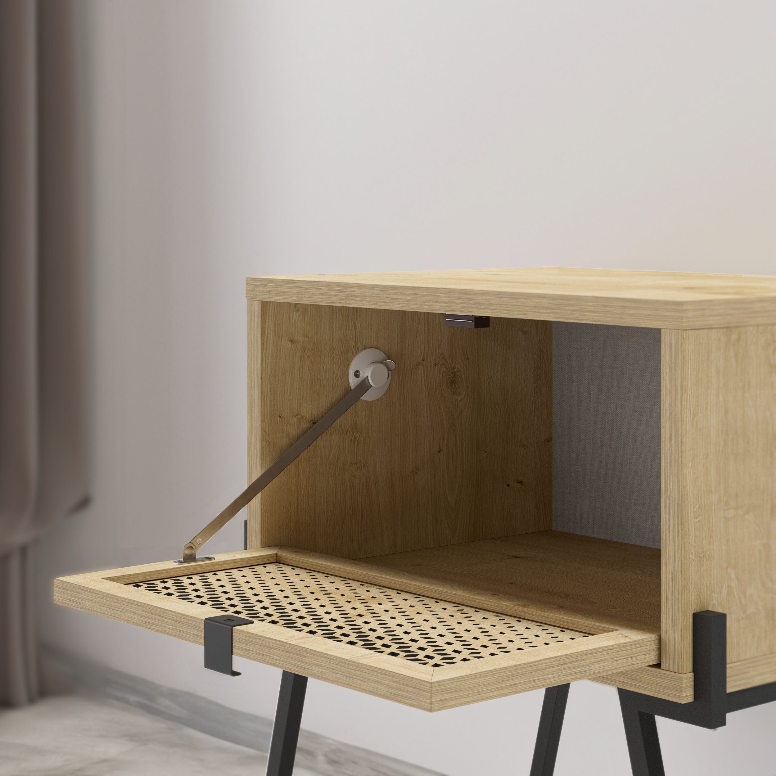 Decortie Nachttisch NAIVE (1 Nachttisch), Modern günstig online kaufen