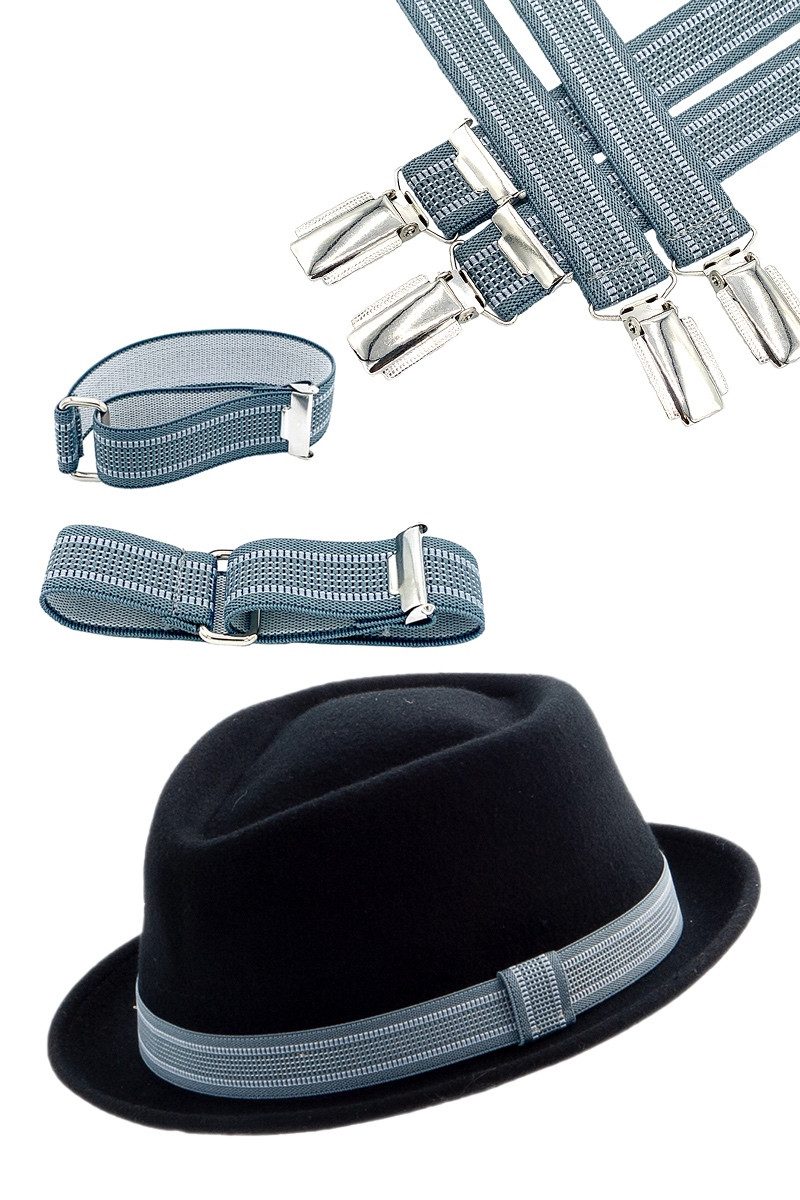 faustmann GERMANY Trachtenhut Trachtenhut - LEON - schwarz/grau günstig online kaufen