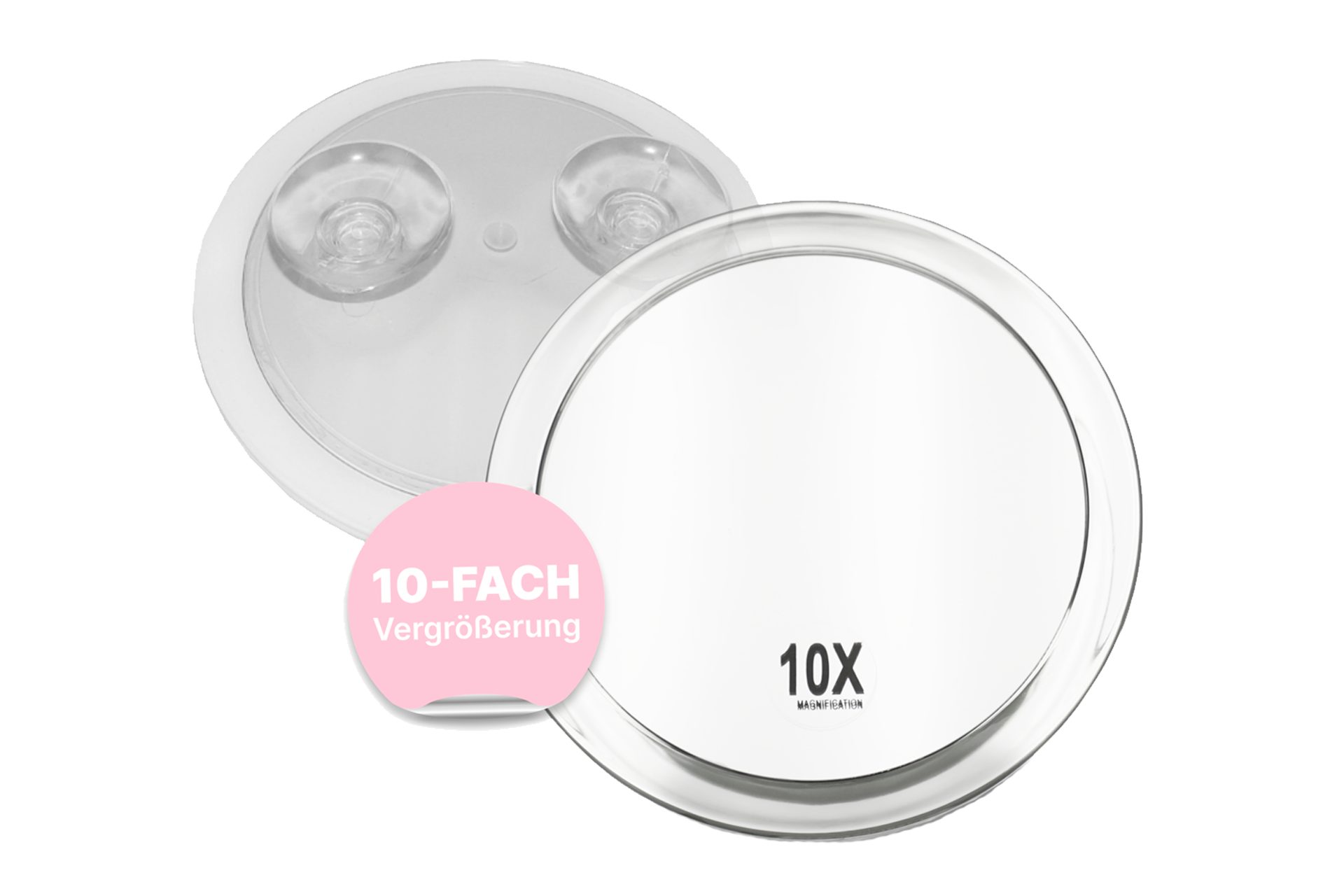 Fantasia Beauty Badspiegel Spiegel mit 2 Saugnäpfen, Kunststoff, 10-fach-Ve günstig online kaufen