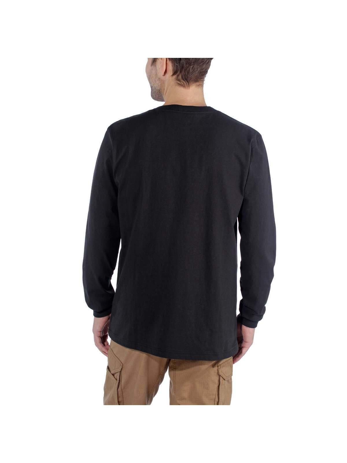 Carhartt Langarmshirt Carhartt Long-Sleeve Logo schwarz