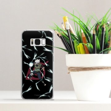DeinDesign Handyhülle Kakashi Naruto Shippuden Offizielles Lizenzprodukt Kakashi Raikiri, Samsung Galaxy S8 Silikon Hülle Bumper Case Handy Schutzhülle