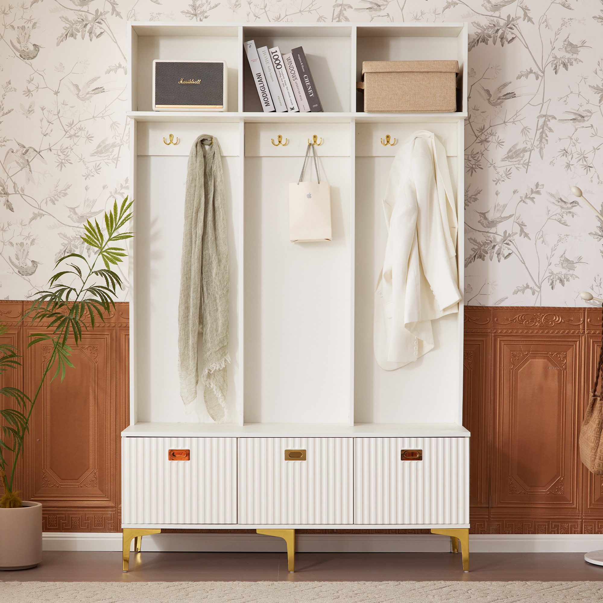 OKWISH Garderoben-Set für Ihren Eingangsbereich, (Flurgarderobe, günstig online kaufen