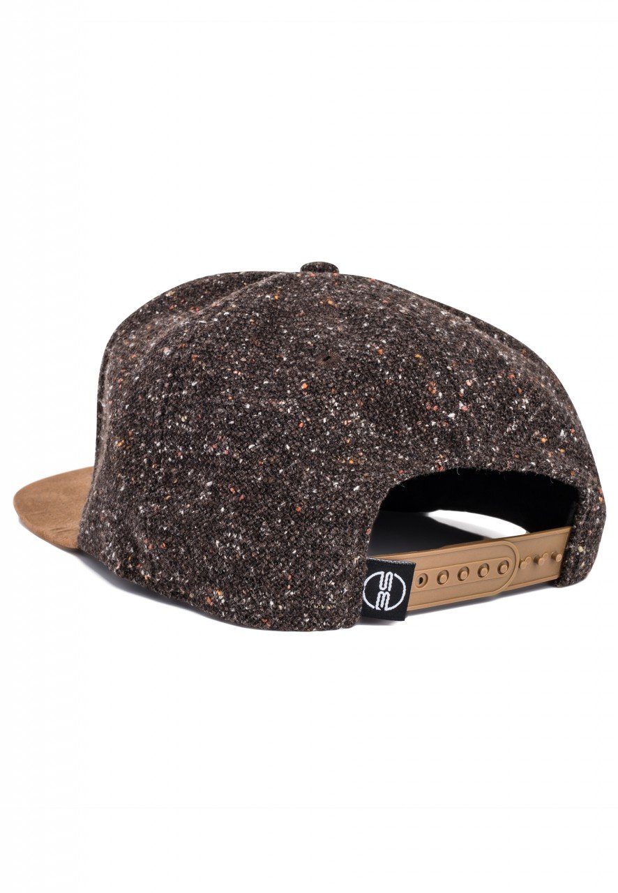 Blackskies Snapback Cap Schwarz-Braun Cap Obsidius Snapback -