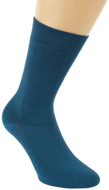 RS Harmony Businesssocken Bunte farbige Bambus Viskose Socken Komfortrand Unisex (3 Paar)