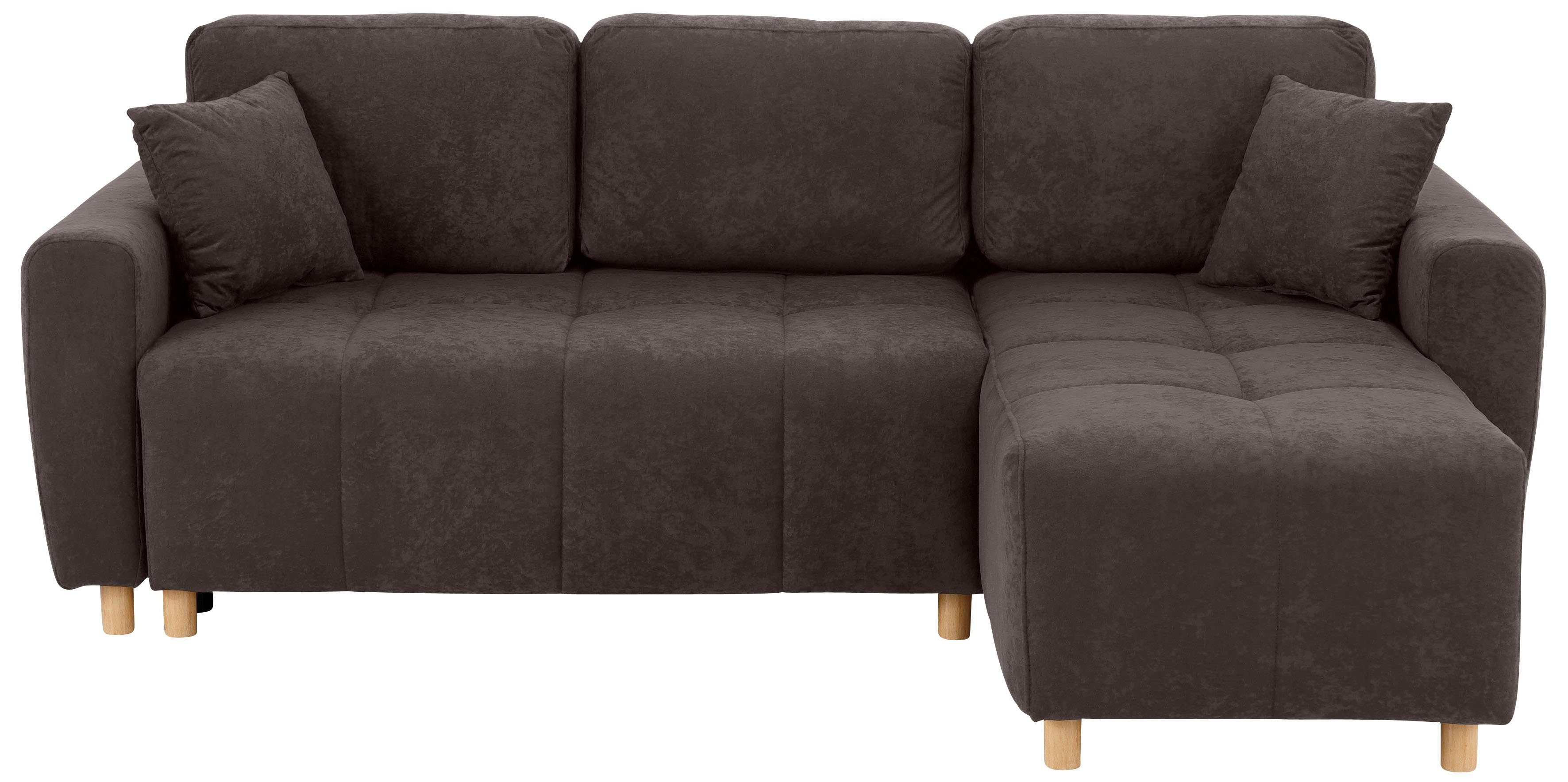 Home affaire Ecksofa Scania L-Form, wahlweise mit Bettfunktion und Bettkasten. Reduzierter Preis € 859,99. Unverbindliche Preisempfehlung € 1.099,00