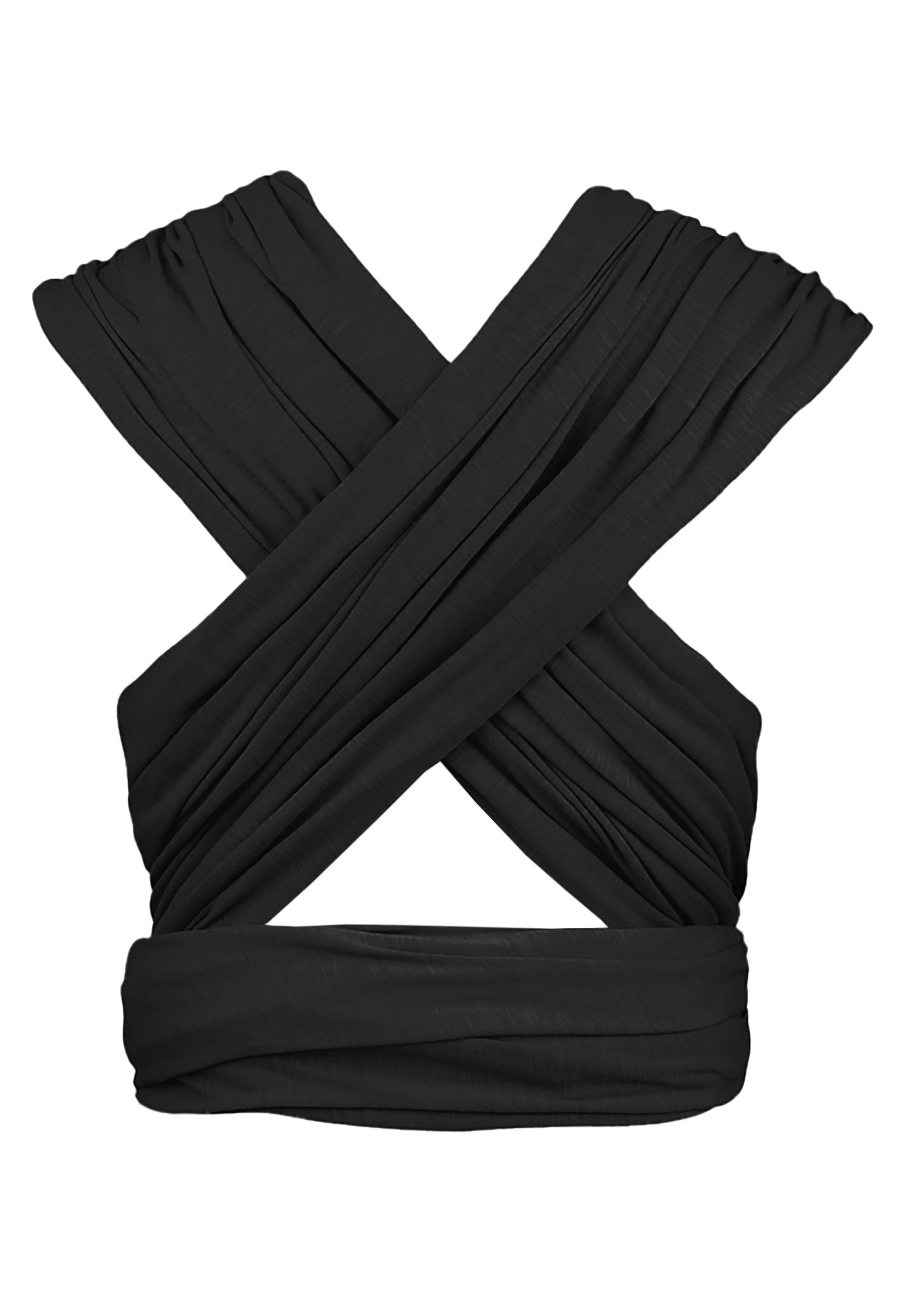manduca Babytrage manduca Sling - Babytragetuch - Elastische Babytrage, Unterstützt die natürliche M-Position beim Baby.