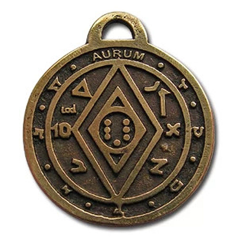 HOPLO Kettenanhänger Salomos magisches Pentakel Anhänger Schmuck 2,5 cm mit günstig online kaufen