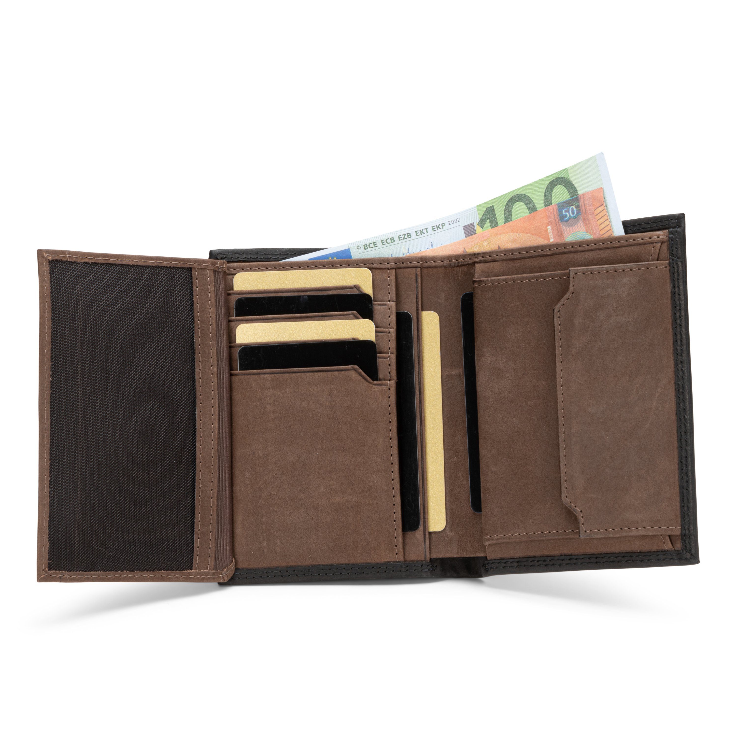 SERASAR Geldbörse Geldbörse "Vintage" (1-tlg), aus günstig online kaufen