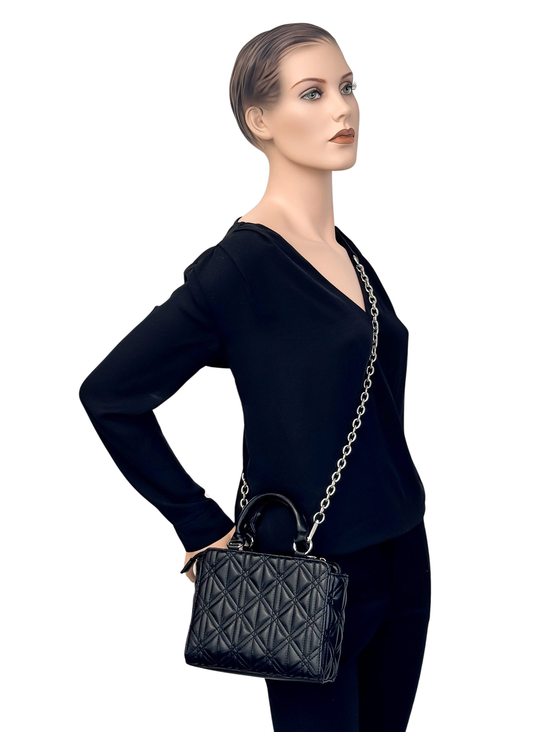 COLLEZIONE ALESSANDRO Umhängetasche Qtie, Abendtasche mit Steppungen günstig online kaufen