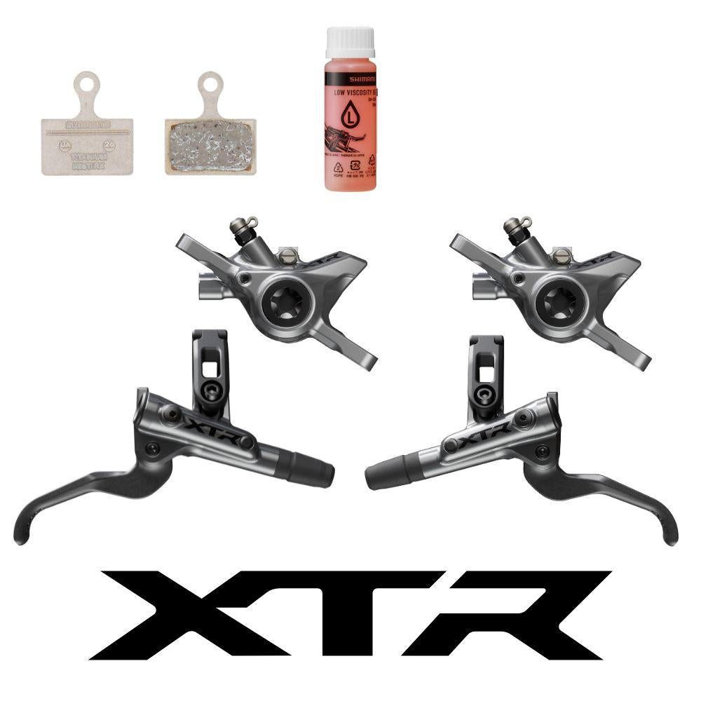 Shimano Scheibenbremse SHIMANO Scheibenbrems-Upgrade-Kit SHIMANO XTR BL-M9200+BR-M9200 brake