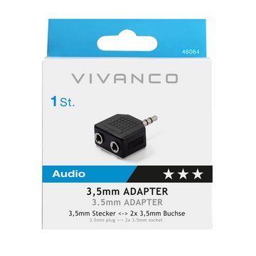 Vivanco Audio- & Video-Kabel, Adapter, Klinken Adapter