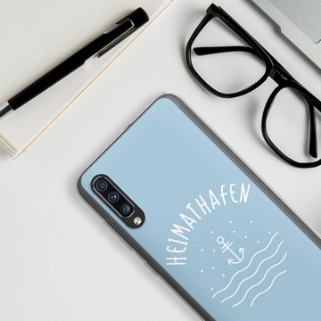 DeinDesign Handyhülle Heimathafen, Samsung Galaxy A70 Silikon Hülle Bumper Case Handy Schutzhülle