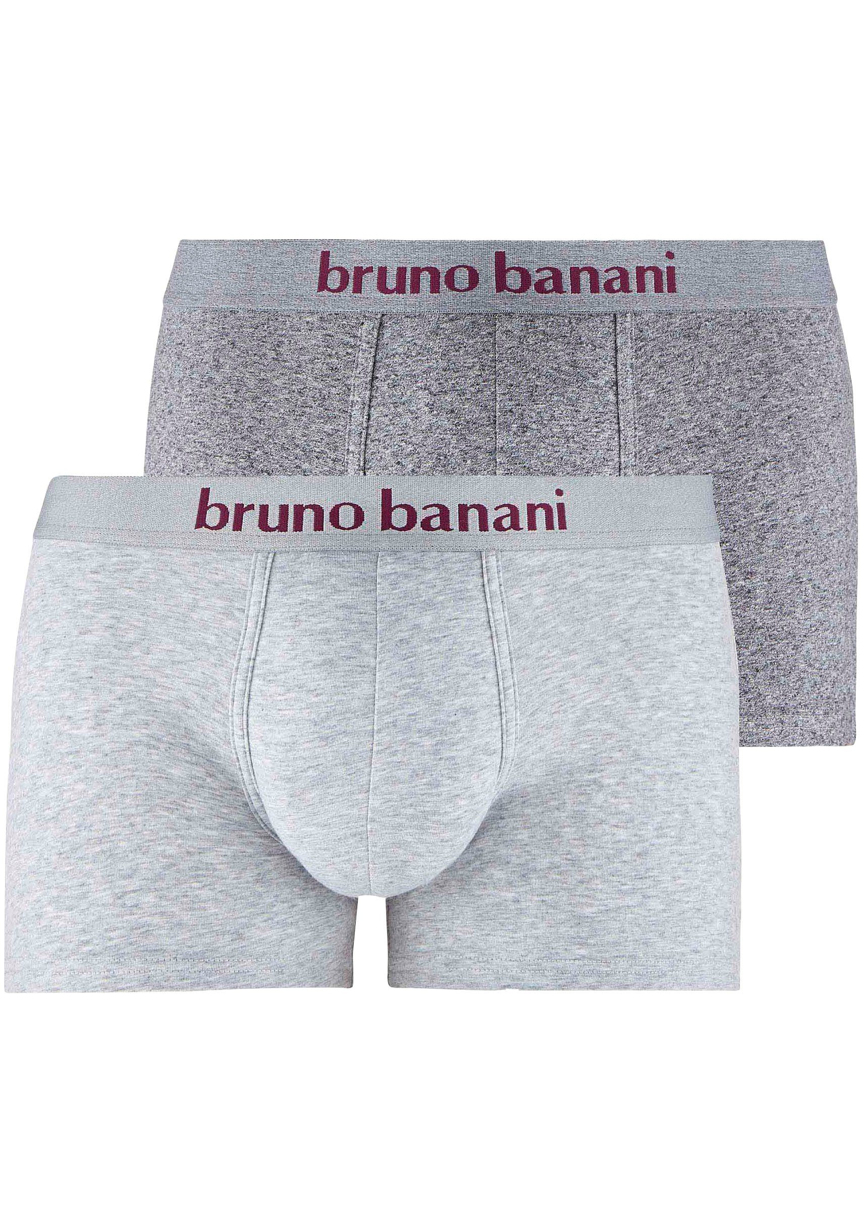 Denim Banani Meliert (Packung, 2Pack 2-St) Short Fun Boxershorts Bruno