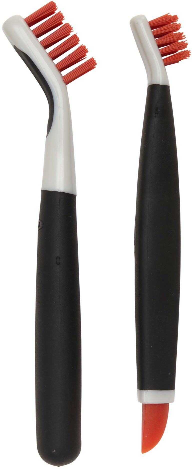 OXO Good Grips Reinigungsbürsten-Set OXO Good Grips Bürsten-Putzset zur Tiefenreinigung – orange, zur Tiefenreinigung