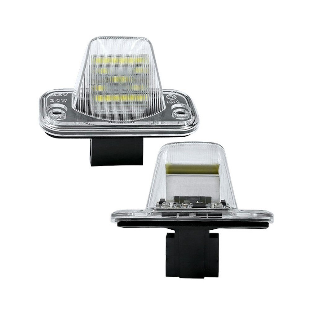 LLCTOOLS Rückleuchte LED Kennzeichenbeleuchtung für VW T4 Transporter Multivan Bj 90 - 03, LED fest integriert