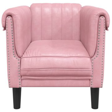 vidaXL Sofa Sessel Rosa Samt