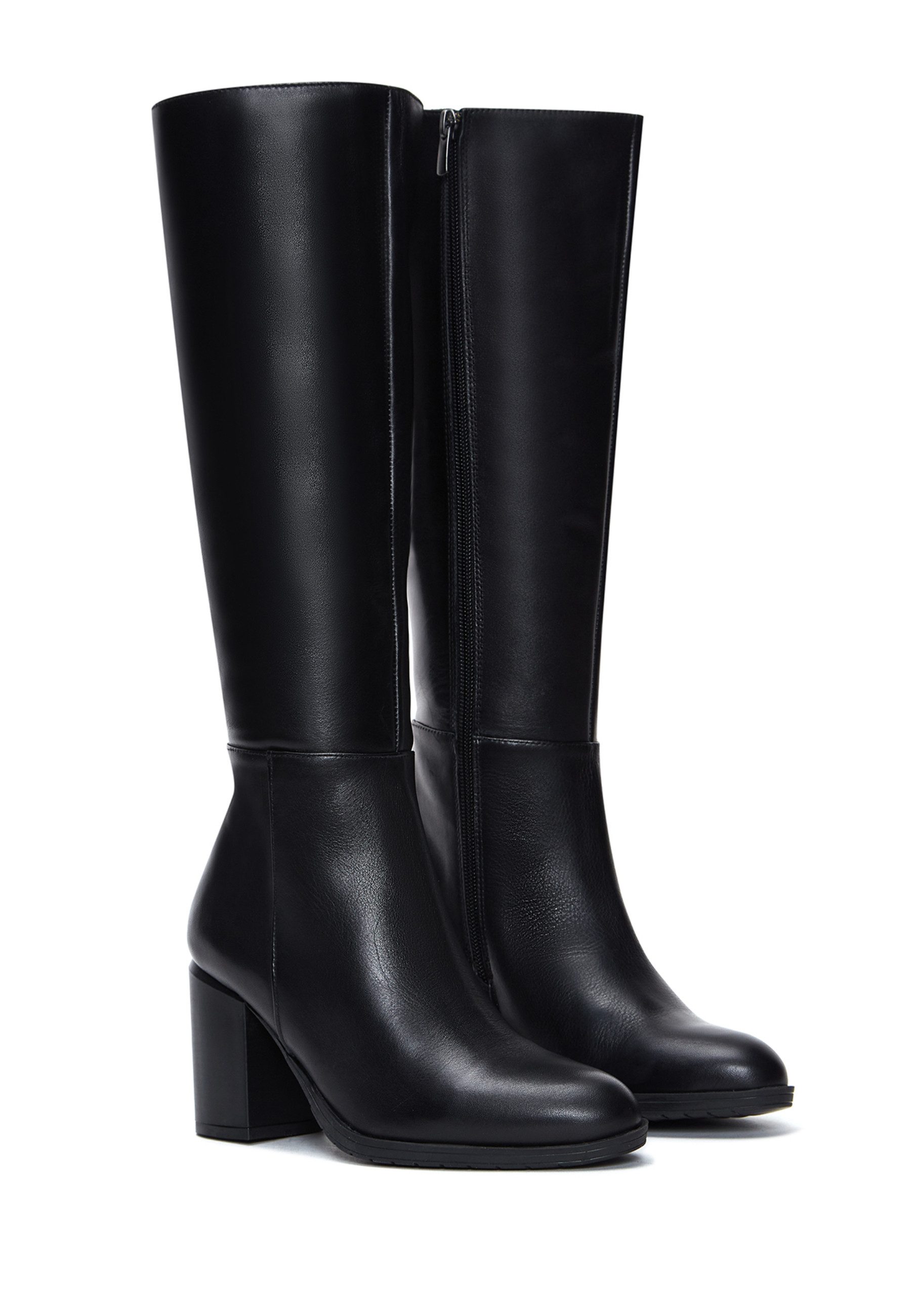 Derimod Absatzstiefel aus Leder Bootsschuh