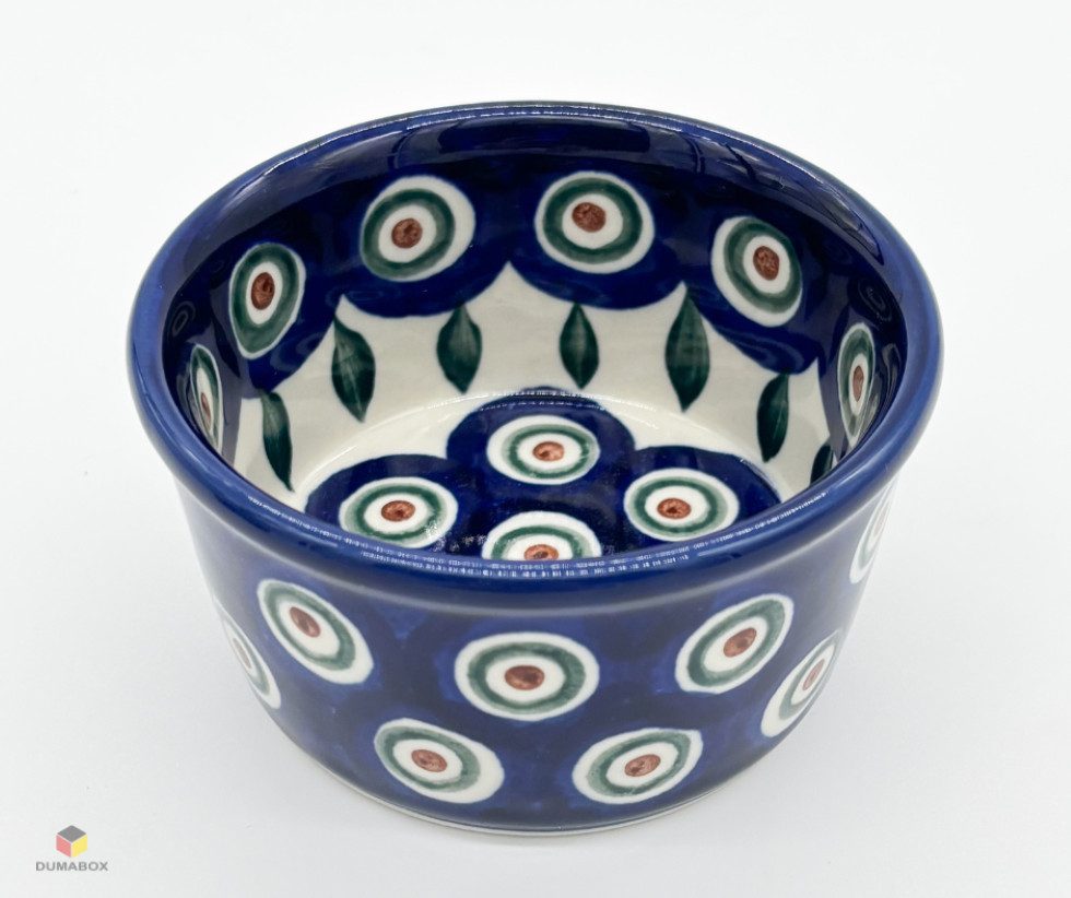 Ceramika Artystyczna Bolesławiec Dipschale Handgemachte Bunzlauer Keramik Schälchen für Snacks & Öl