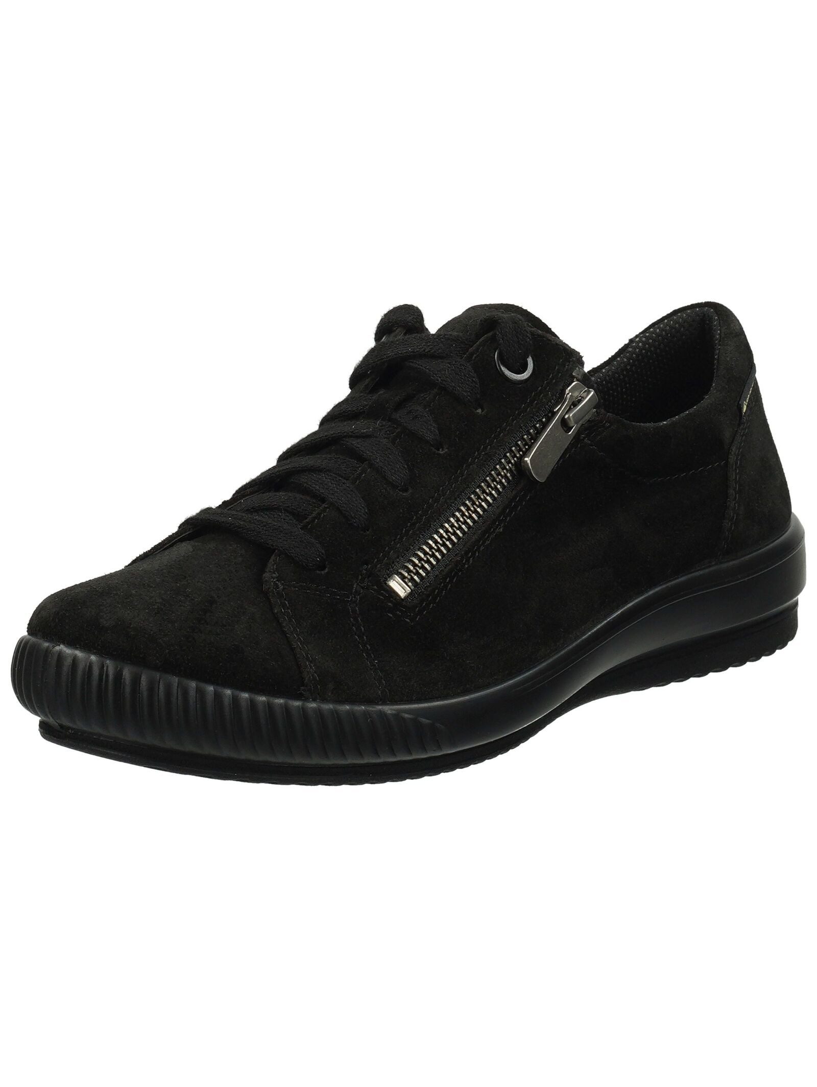 Halbschuhe Veloursleder Schnürschuh