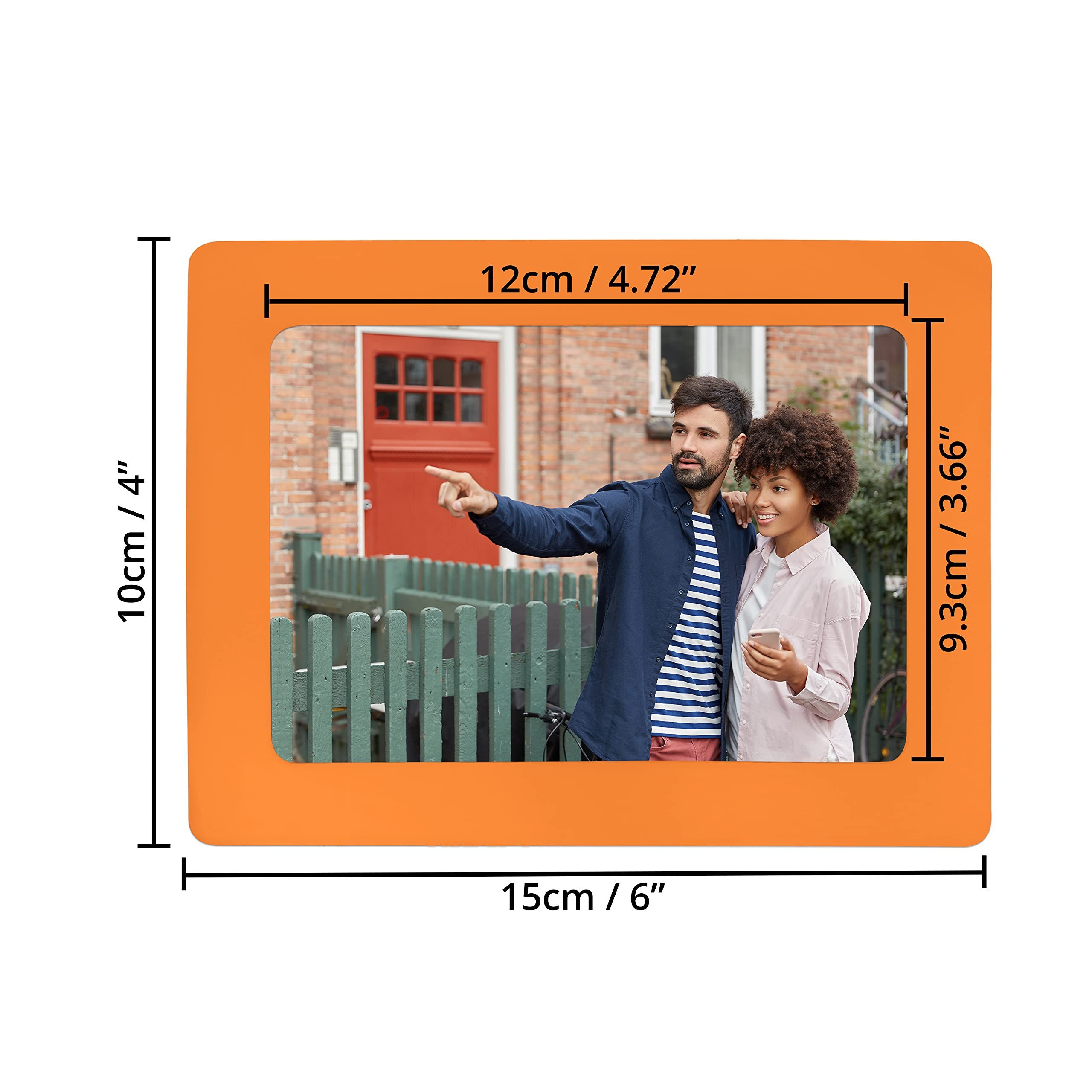 Belle Vous Einzelrahmen Magnetic Picture Frames - 15 Pack - 5 Colors, (1 St günstig online kaufen