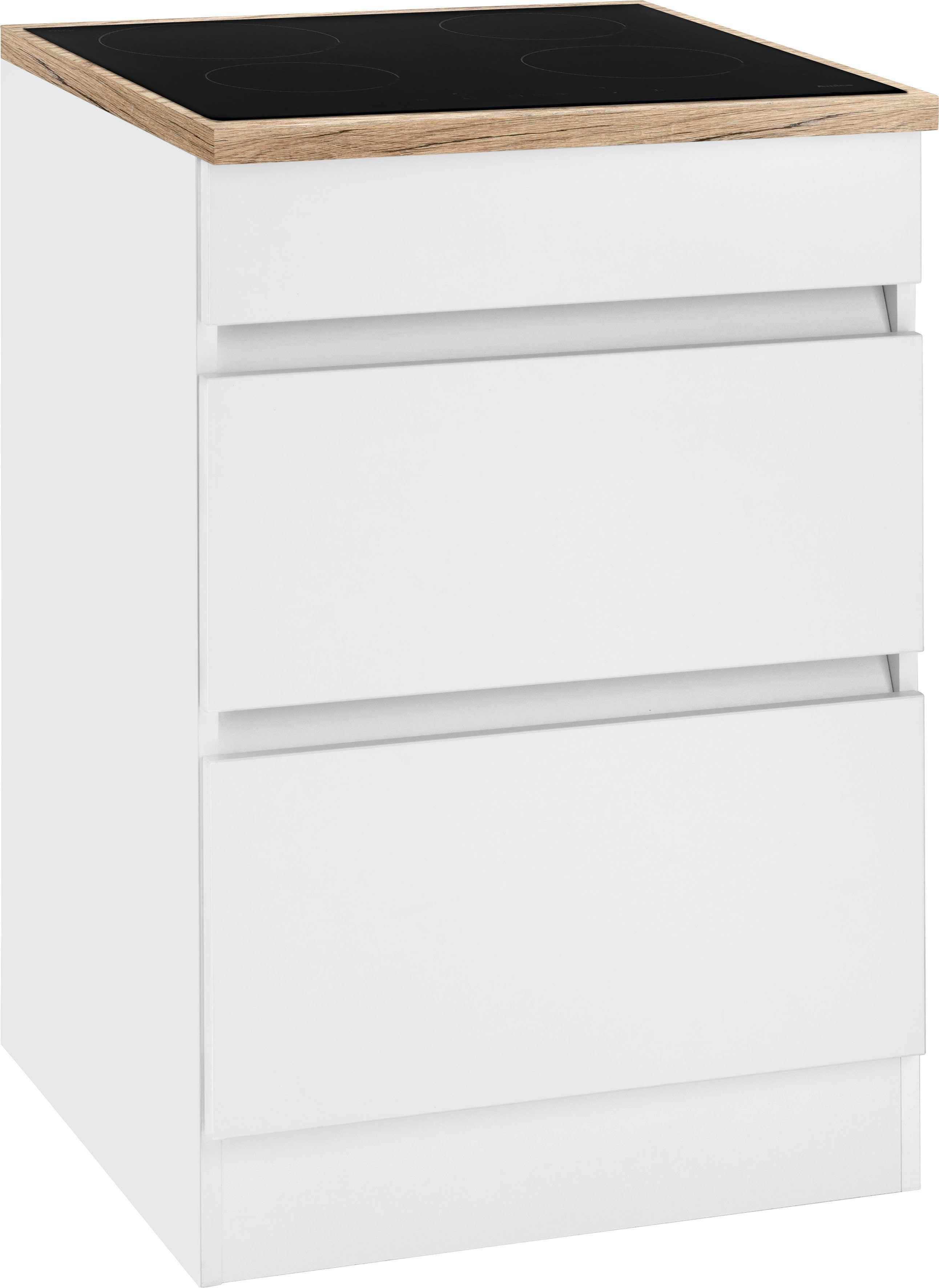 OPTIFIT Kochfeldumbauschrank Roth Breite 60 cm