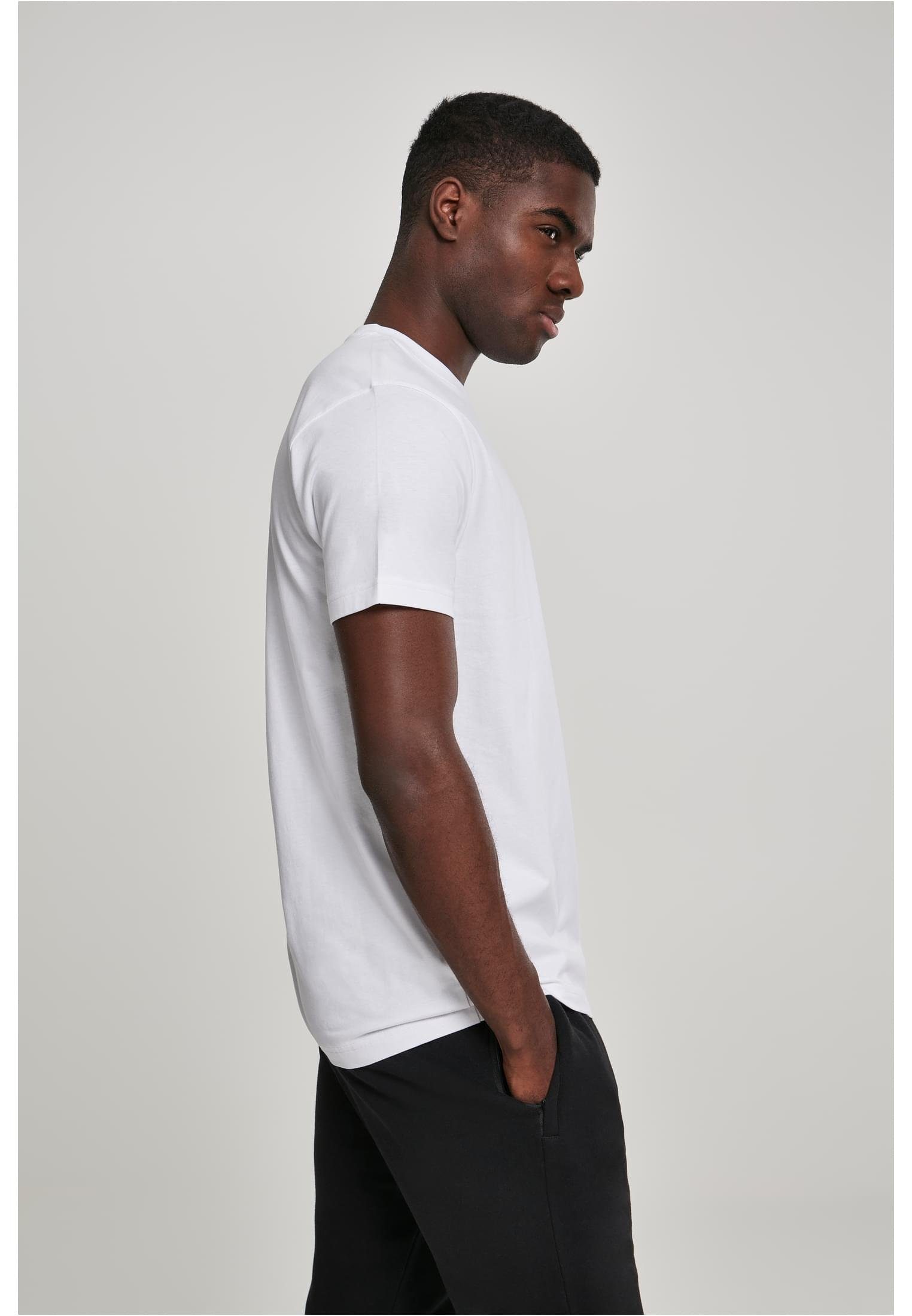 Tee CLASSICS Basic Herren (1-tlg) white URBAN T-Shirt