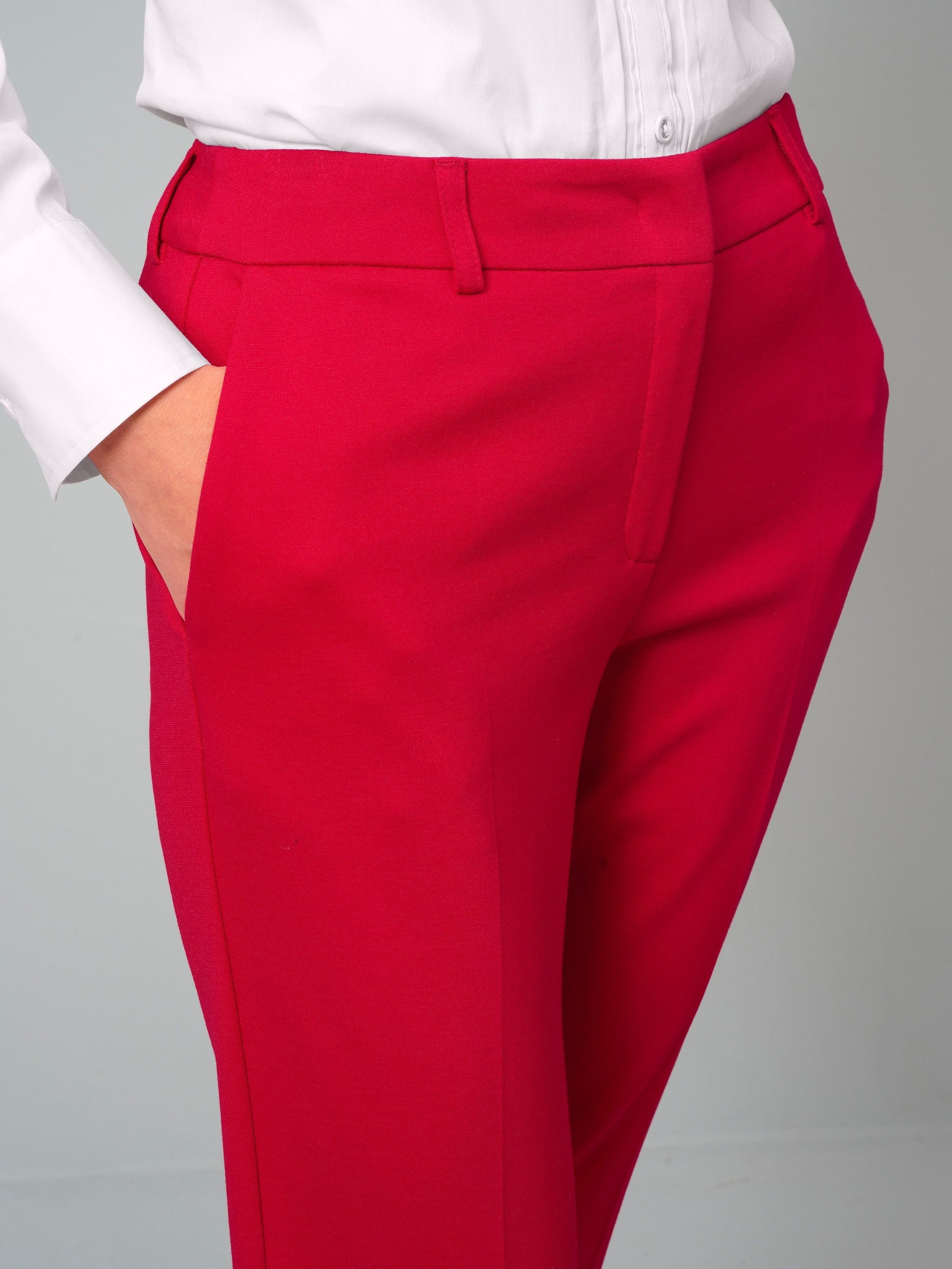 Alba Moda Stoffhose Hose mit geradem Bein