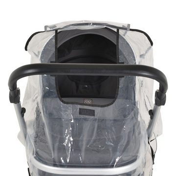 Moni Kinderwagen-Regenschutzhülle Kinderwagen-Regenschutz Bimbro, universal, Belüftungslöcher, für Einsitzer