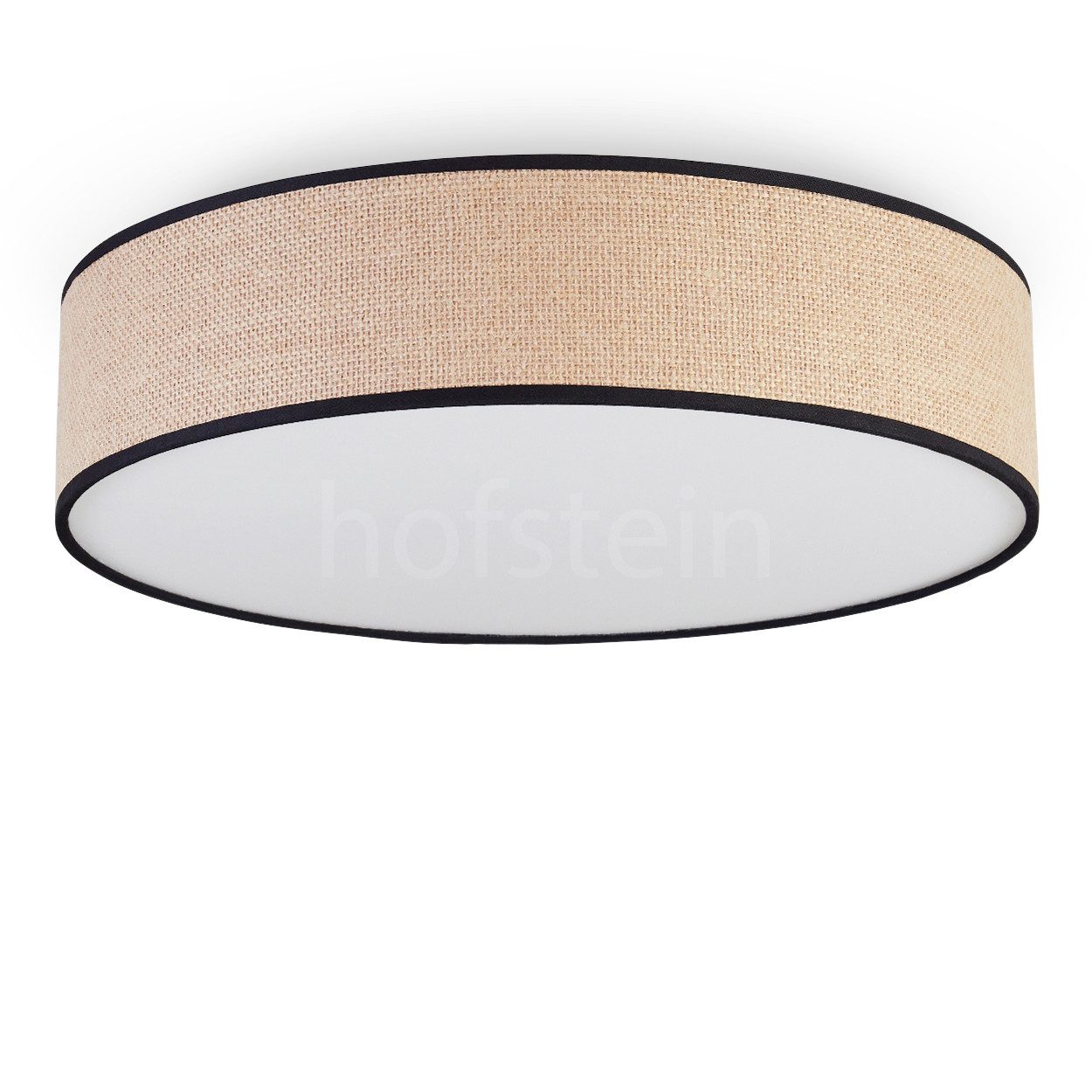 hofstein Deckenleuchte moderne Deckenlampe aus Metall/Stoff/Kunststoff in W günstig online kaufen