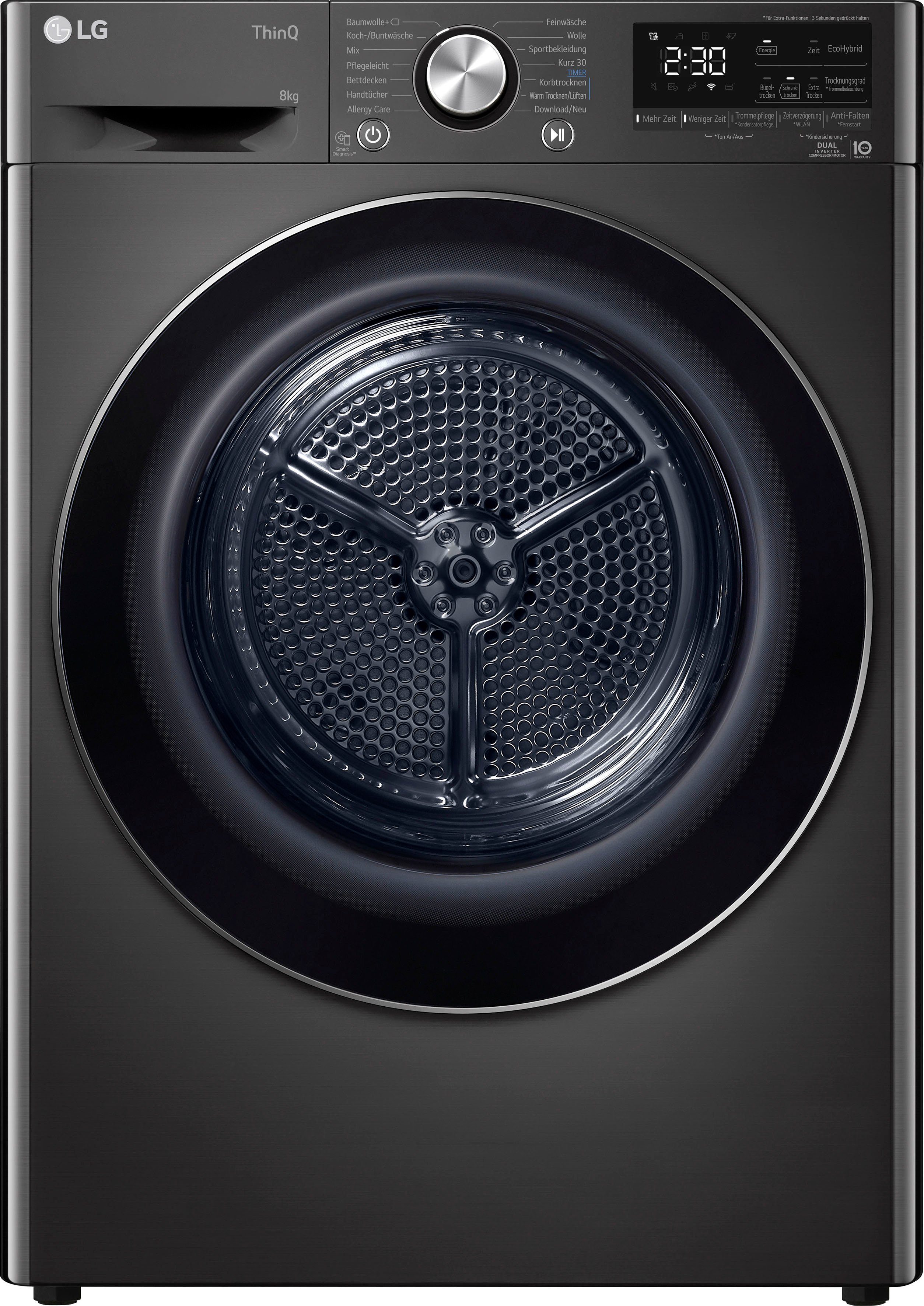 LG Wärmepumpentrockner Vivace RT80V9B