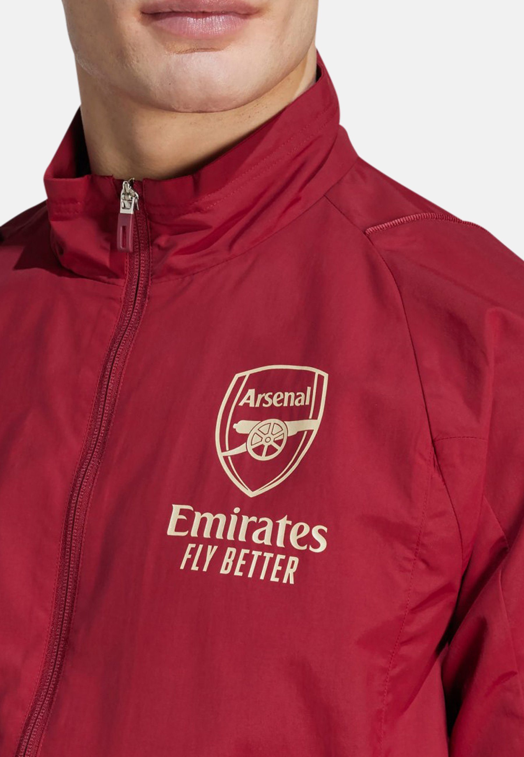 adidas Originals Trainingsjacke Afc dunkelrot