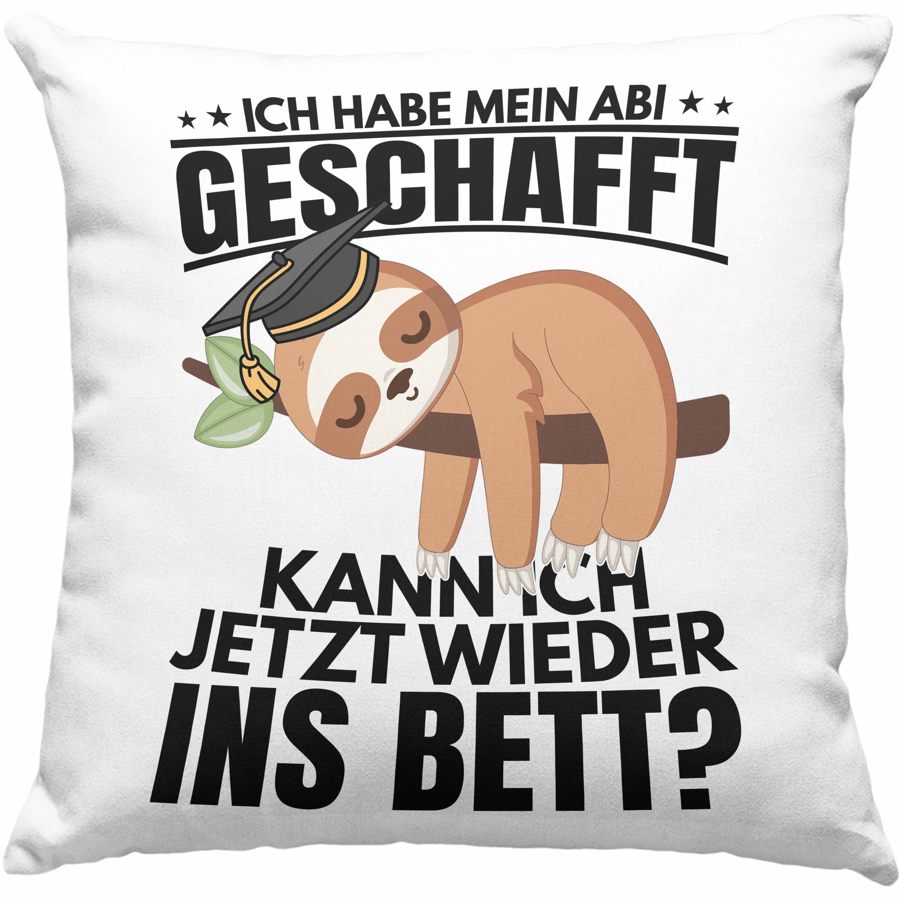 Trendation Dekokissen Trendation - Abi 2024 Geschenk Kissen mit Füllung 40x40
