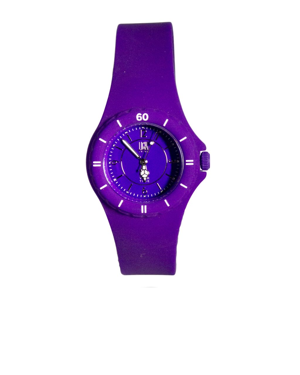 Light Time Quarzuhr Armbanduhr Damen Herren Kunststoff Violett L121PUR