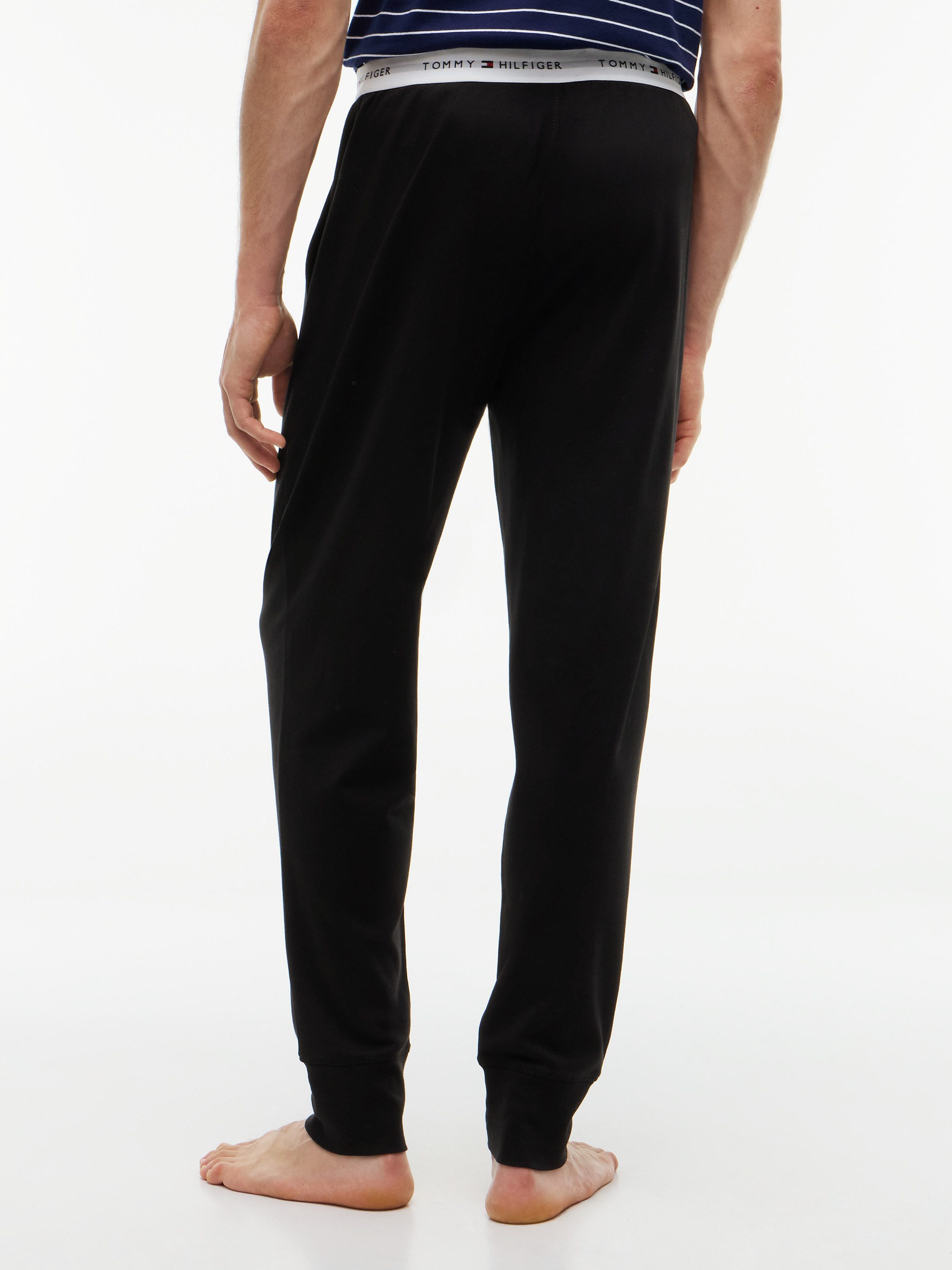 Tommy Hilfiger Underwear Pyjamahose JERSEY CUFFED mit Bündchen und Logos