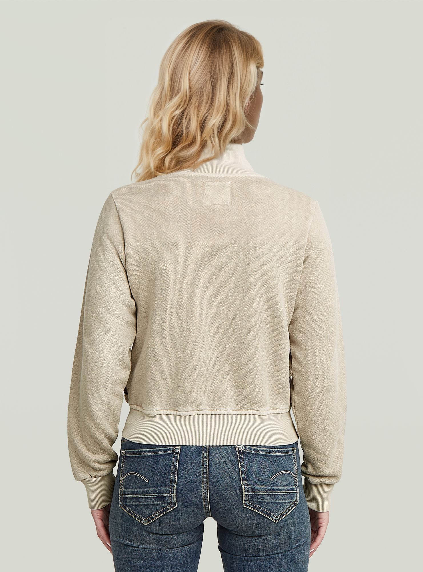 G-STAR Longpullover Track Overdyed Slim Sweaterjacke günstig online kaufen