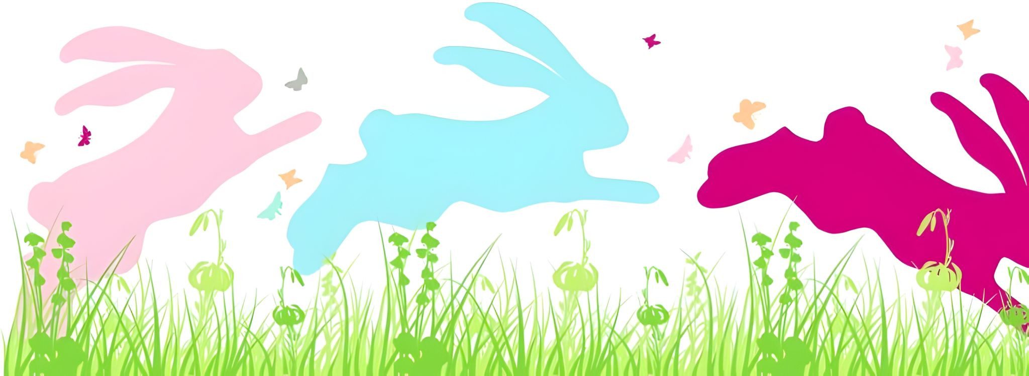 Heyda Osternest HEYDA 203584486 Fenster Tapes Hasen 200 x75 cm