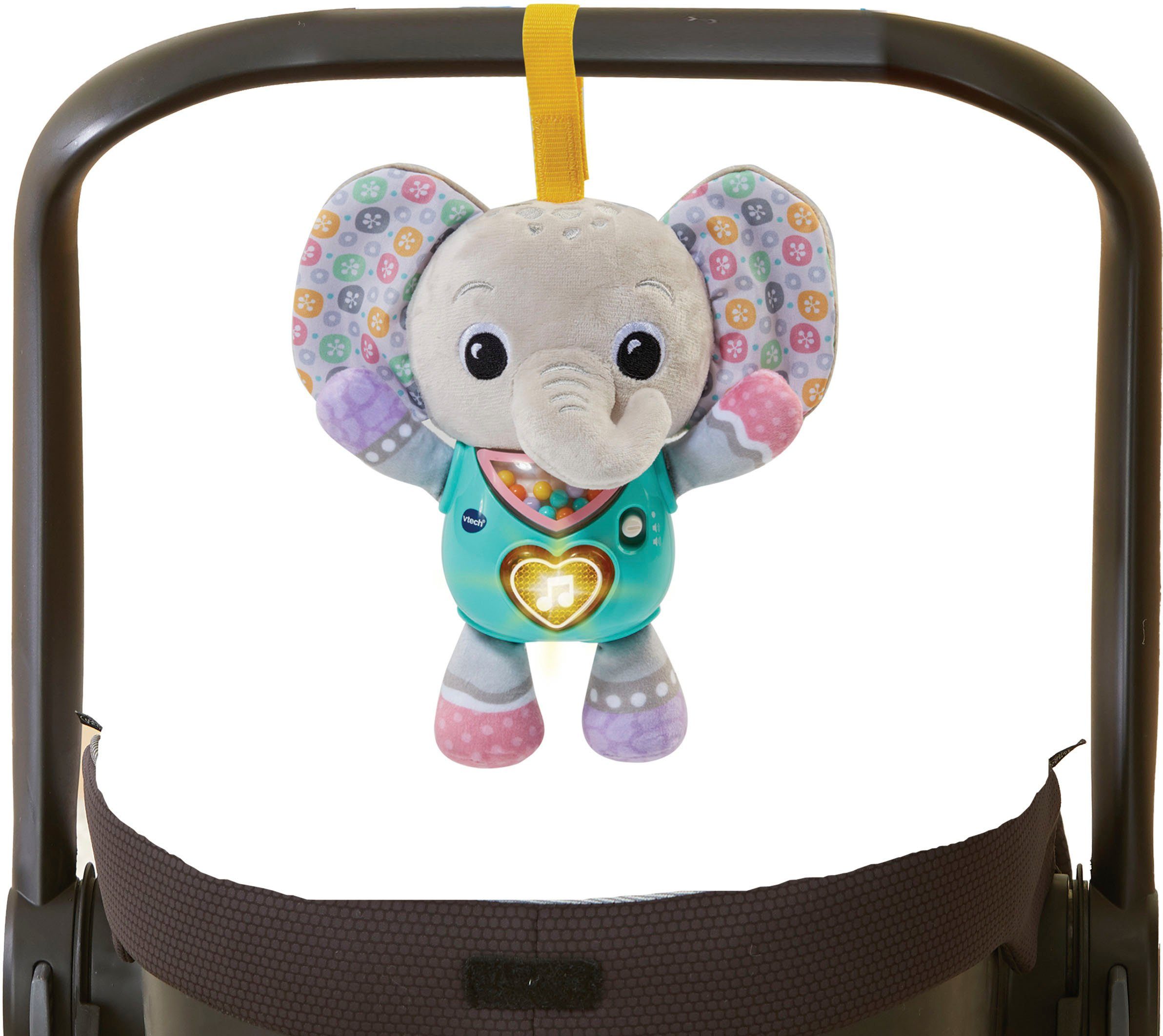 Vtech® Kuscheltier Vtech Baby, Melodienelefant, mit Licht- und Soundeffekten