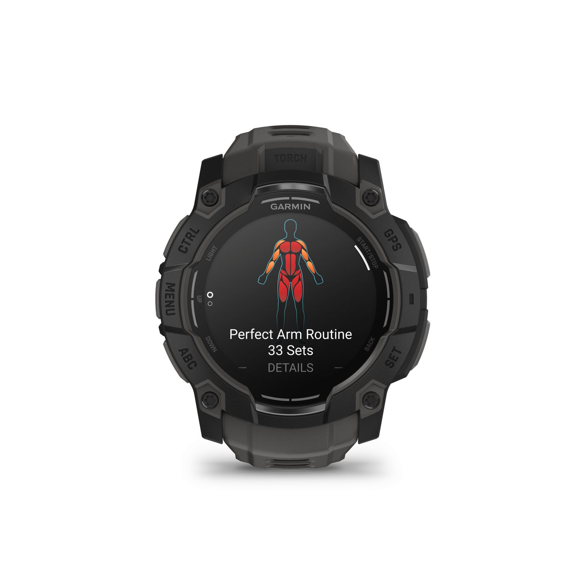Garmin Instinct 3 AMOLED - 45 mm Smartwatch (3,3 cm/1,3 Zoll, Garmin)