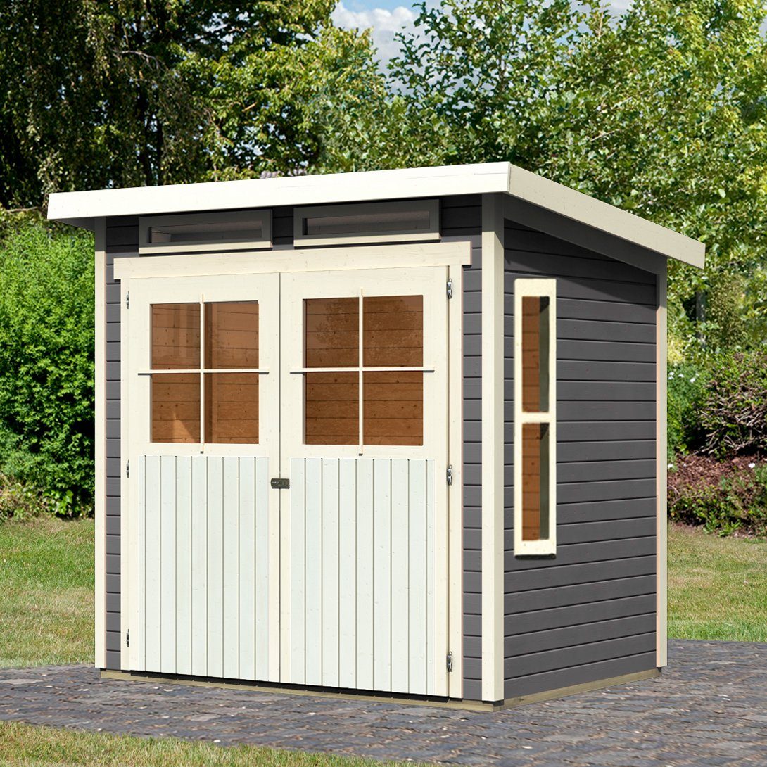Karibu Gartenhaus Falkensee 2, BxT: 242x175 cm