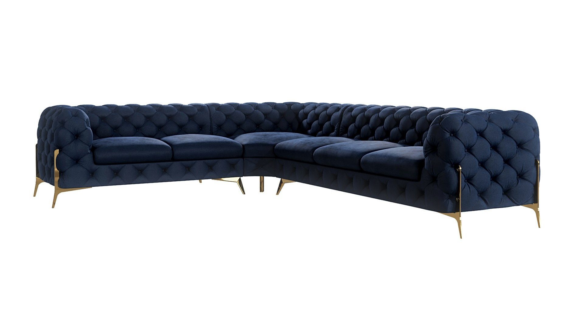 S-Style Möbel Ecksofa Ashley, Chesterfield mit günstig online kaufen