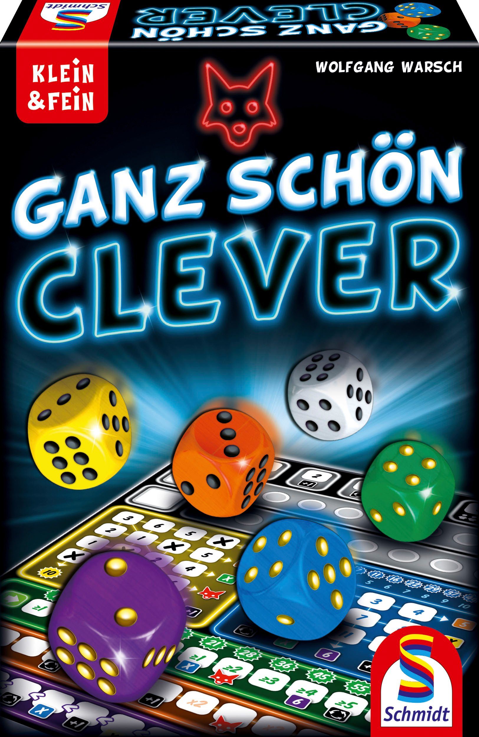 Schmidt Spiele Spiel Ganz schön clever, Familienspiel