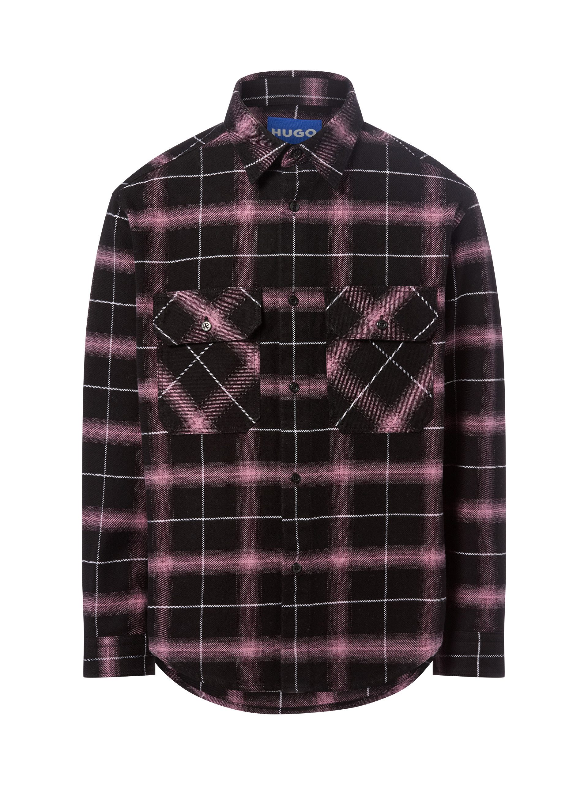 HUGO Blue Outdoorhemd Ebolt