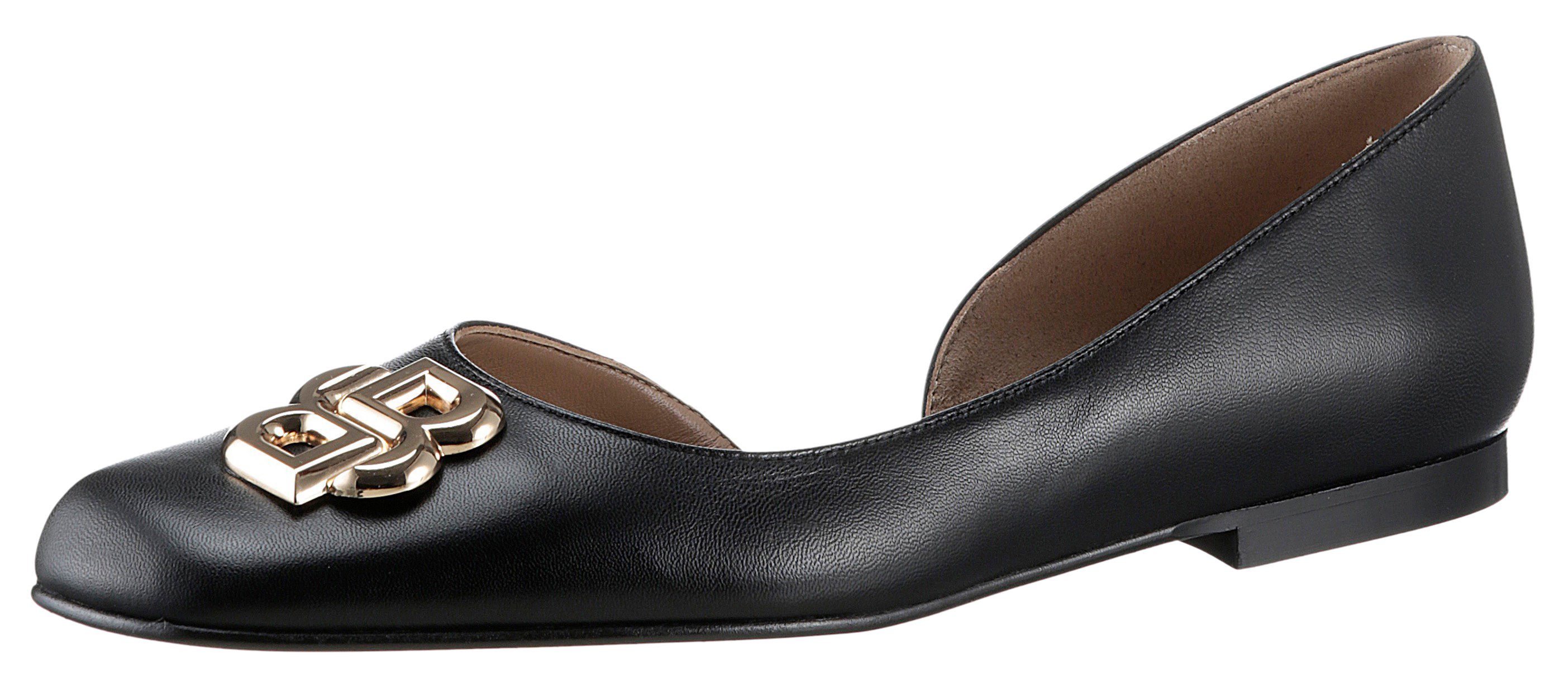 BOSS GOTEBORG Ballerina Loafer, Slipper, Flache Взуття mit elegantem Schmuckelement