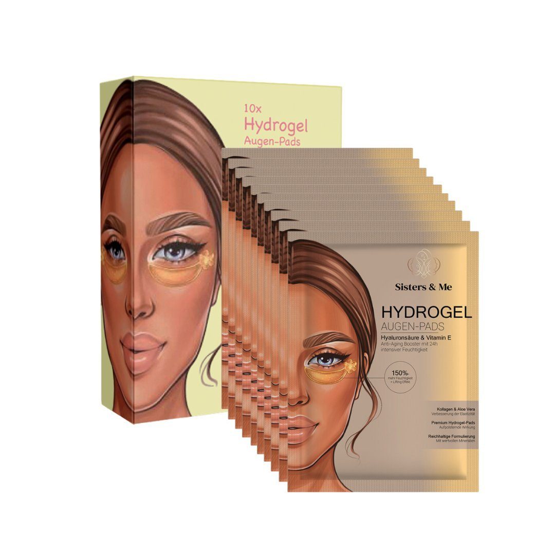 Augenpads Hyaluronsäure & Vitamin E, Feuchtigkeit, Anti-Falten