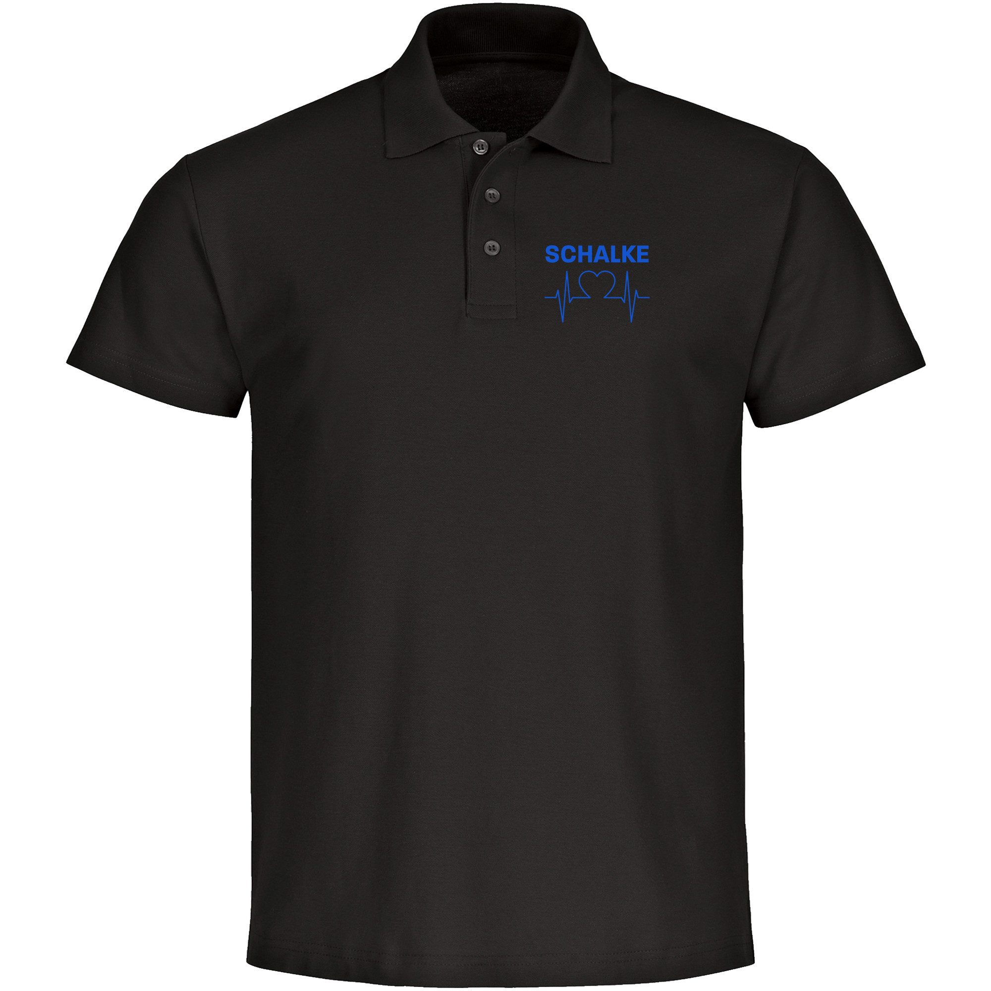 Poloshirt Schalke - Herzschlag - Polo