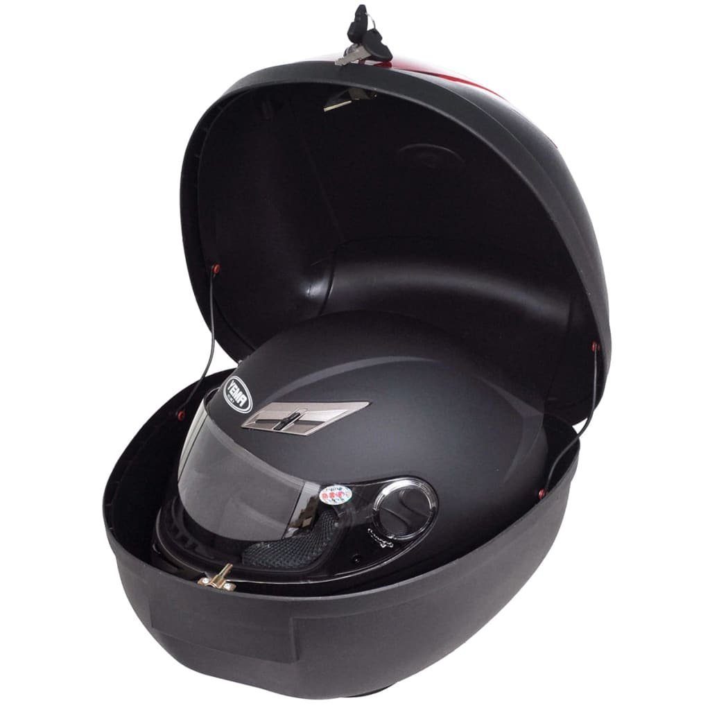 vidaXL Handgepäck-Topcase Motorradkoffer 36 L für Helm einen