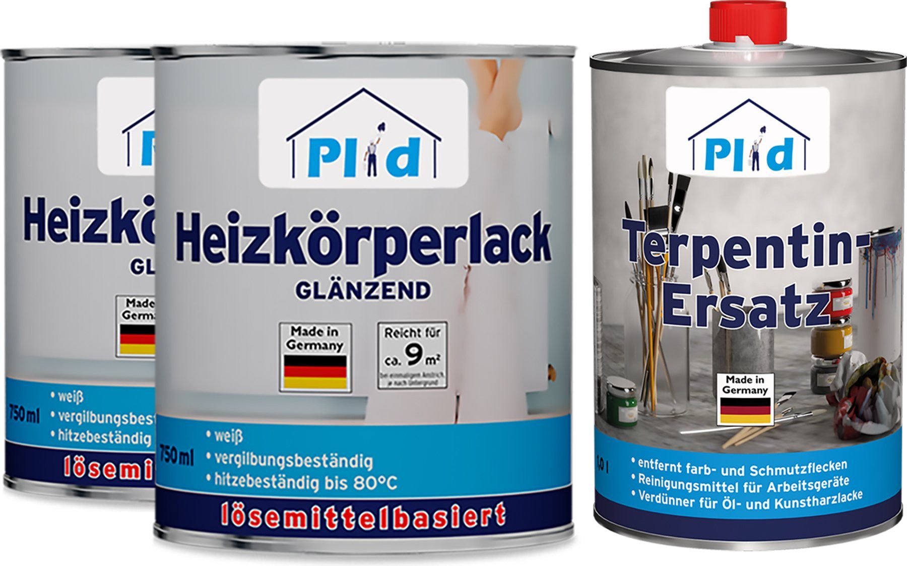 plid Heizkörperlack Premium Heizkörperlack LH Thermolack weiß