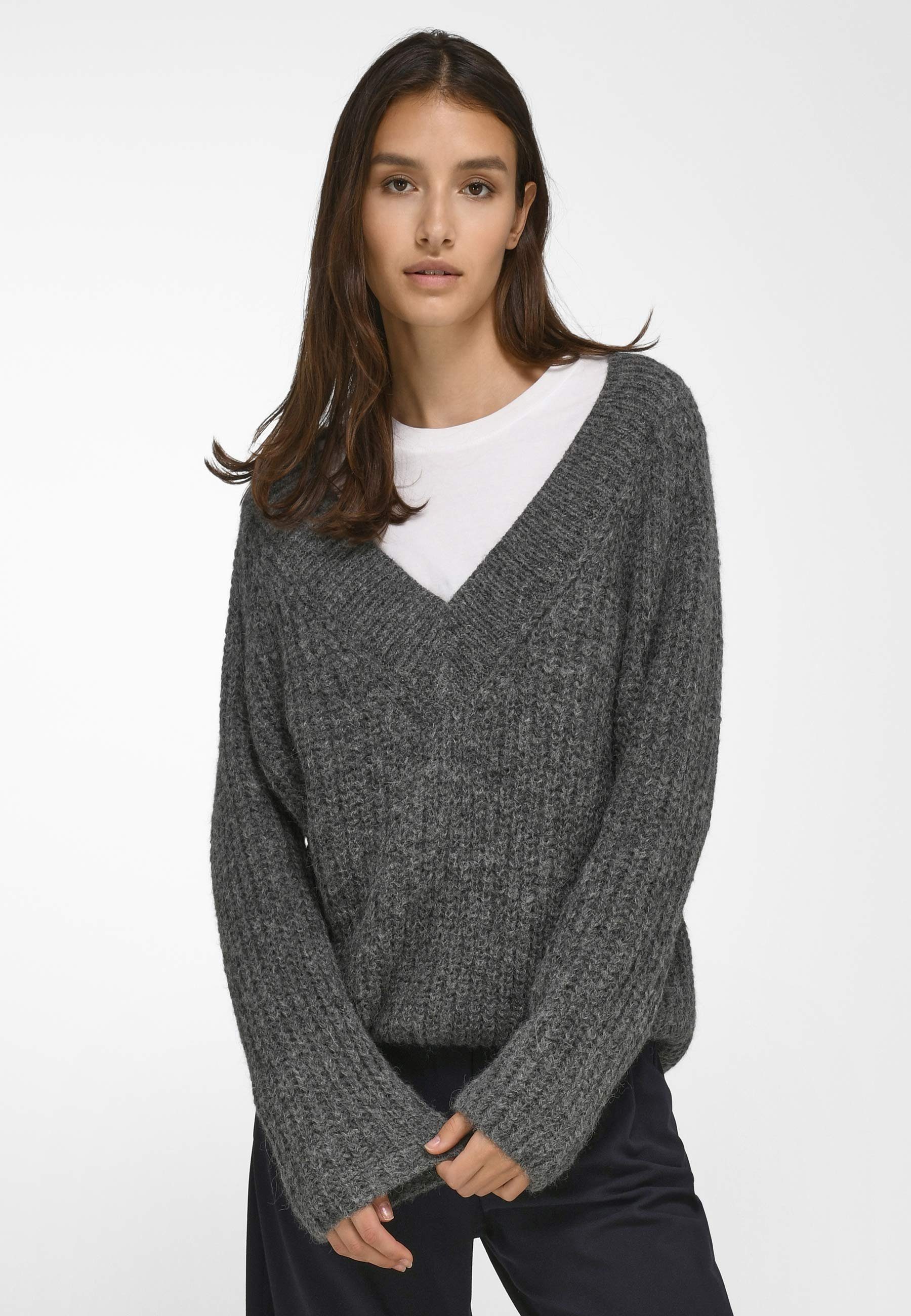 portray mit alpaca Sweatshirt Alpakahaar federleichtem berlin