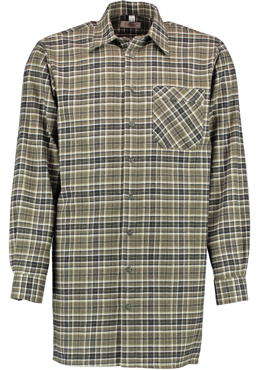 Condor Flanellhemd Slisi 90cm langes Herren günstig online kaufen