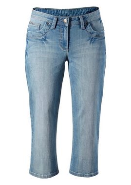 Aniston CASUAL Caprijeans in Used-Waschung